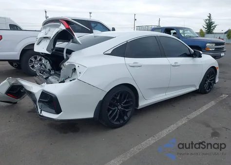 2020 Honda Civic Si Sedan from USA, damaged, VIN 2HGFC1E55LH201034